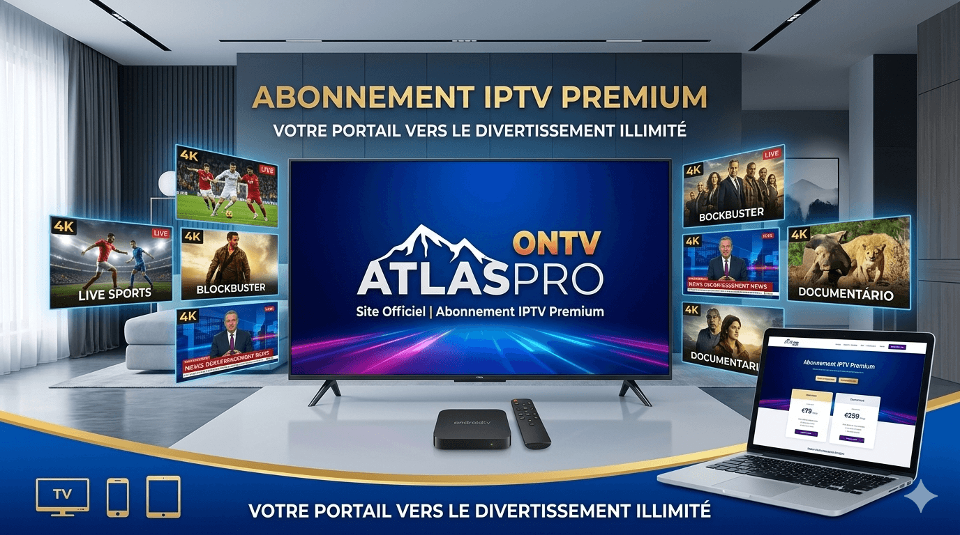 Site Officiel Atlas Pro Ontv - Atlas IPTV | Promo -50%
