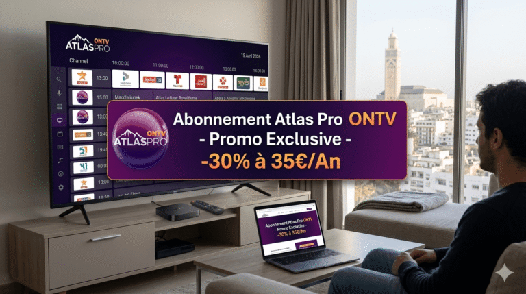 abonnement atlas pro ontv interface application