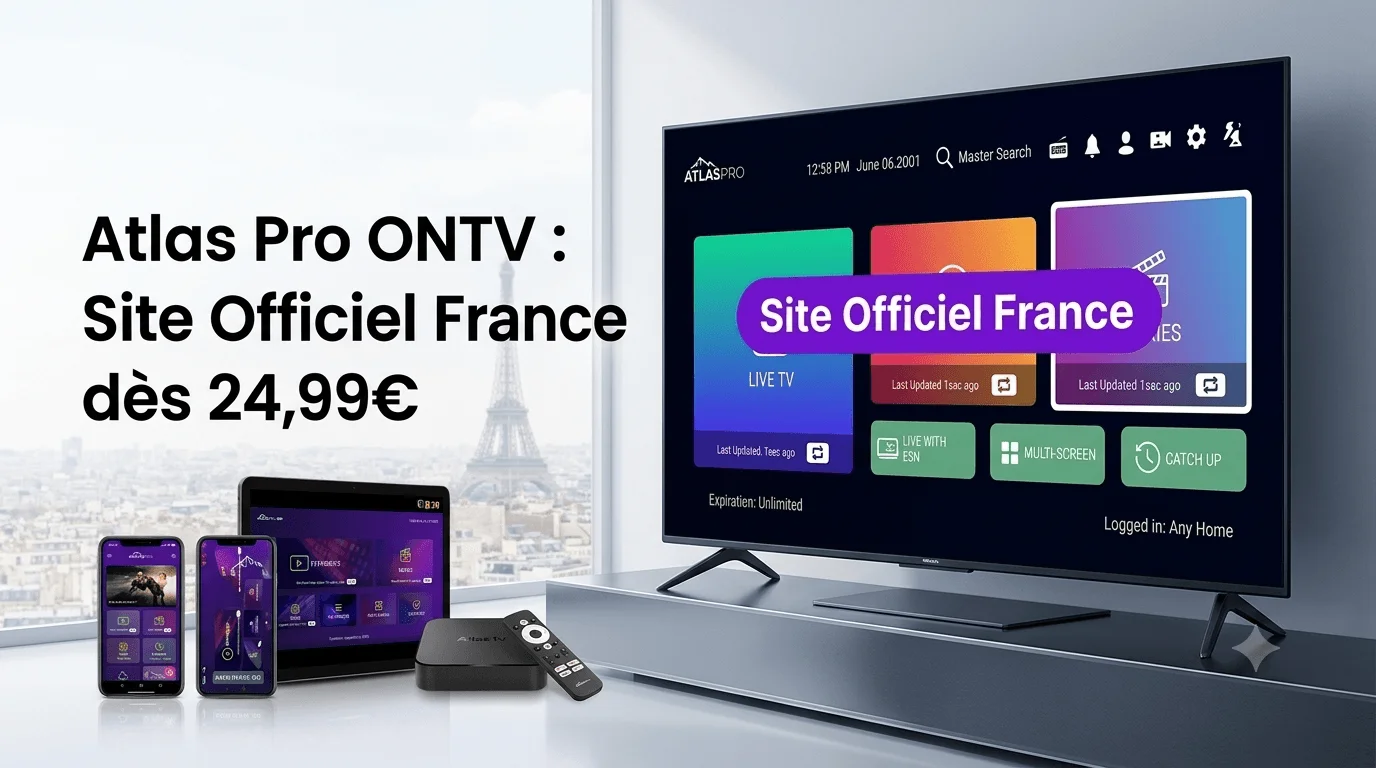 Atlas Pro ONTV : Site Officiel France dès 24,99€